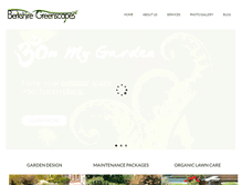 Tablet Screenshot of berkshiregreenscapes.com